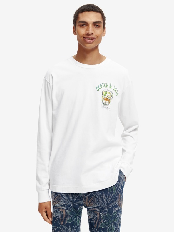 Scotch & Soda Póló Fehér fotója