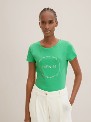 Tom Tailor Denim Póló Zöld