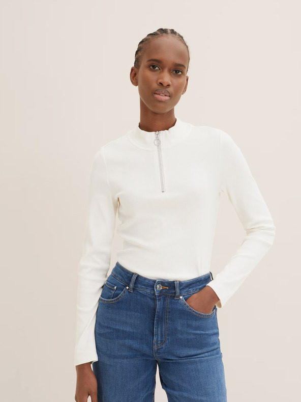 Tom Tailor Denim Póló Fehér fotója