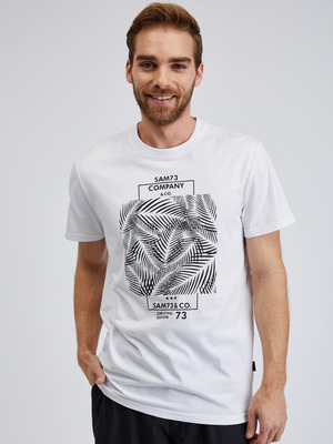 Sam 73 Almandit Póló Fehér