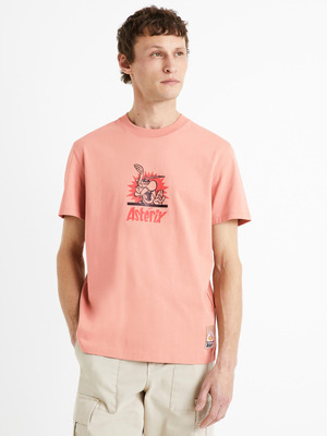Celio Asterix Póló Rózsaszín