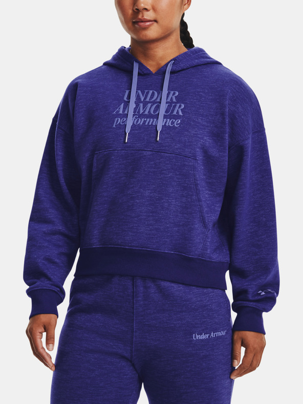Under Armour Essential Script Hoodie Melegítő felső Kék fotója