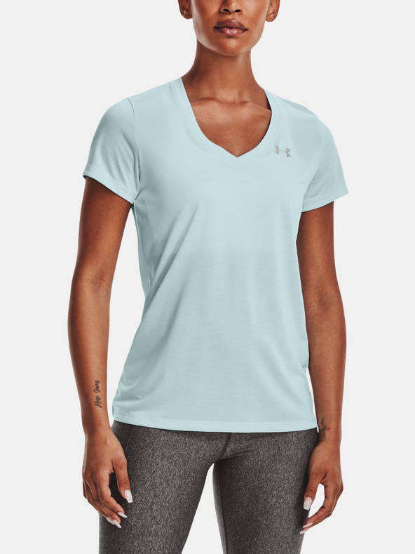 Under Armour Tech SSV Twist Póló Kék fotója