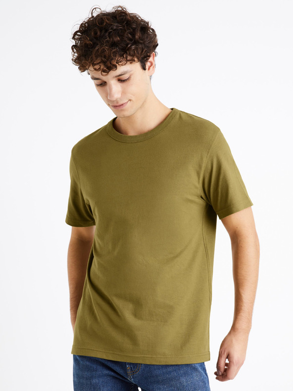 Celio Tebox Póló Zöld fotója