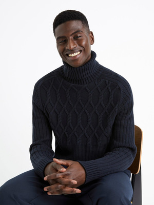 Celio Ceroultor Pulóver Kék