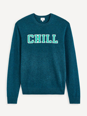 Celio Cenormal Pulóver Kék