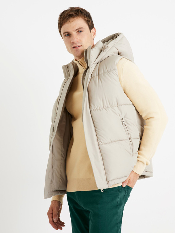 Celio Cubianco Mellény Bézs fotója