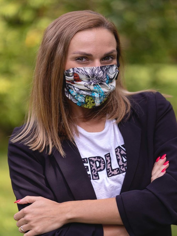 Emes Szájmaszk Fehér fotója