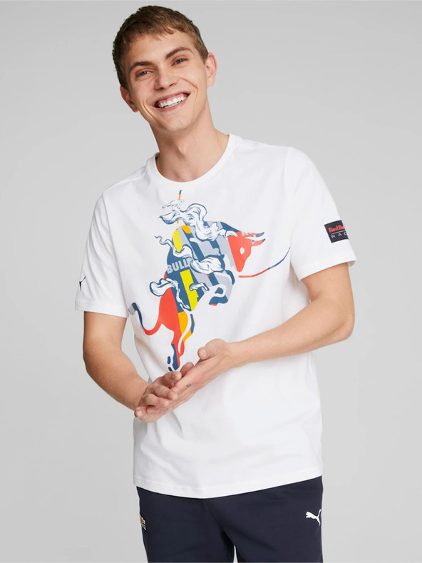 Puma Red Bull Póló Fehér fotója