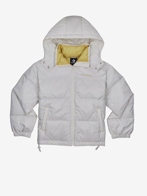 Converse Waist Length Down Jacket Dzseki Fehér fotója