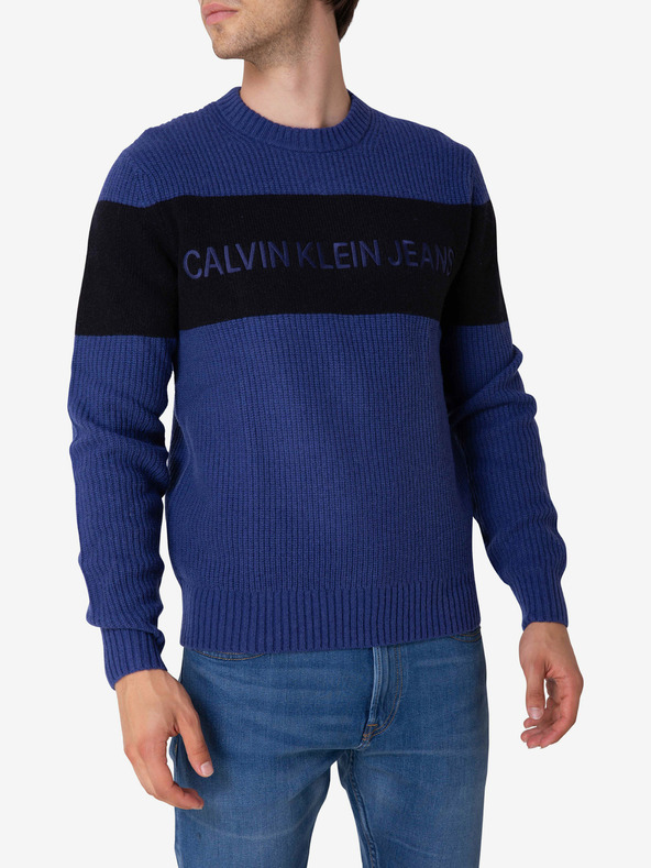 Calvin Klein Pulóver Kék fotója