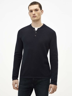 Celio Techillpic Pulóver Kék