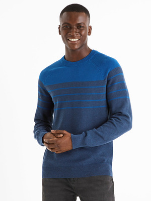 Celio Depicray Pulóver Kék