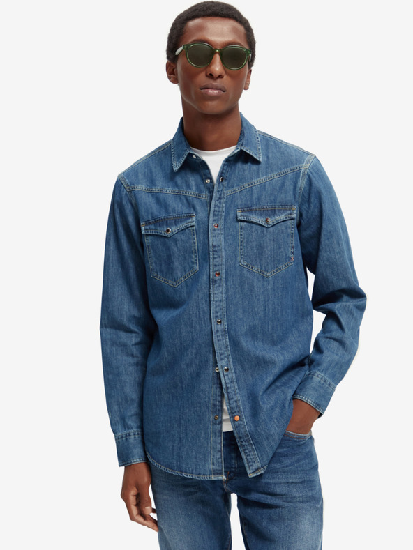 Scotch & Soda Ing Kék fotója