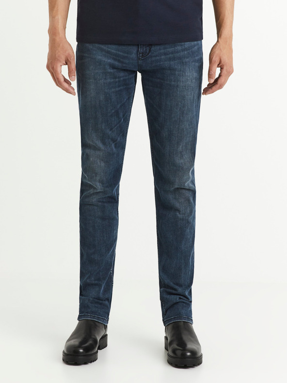 Celio C25 Powerflex Farmernadrág Kék fotója