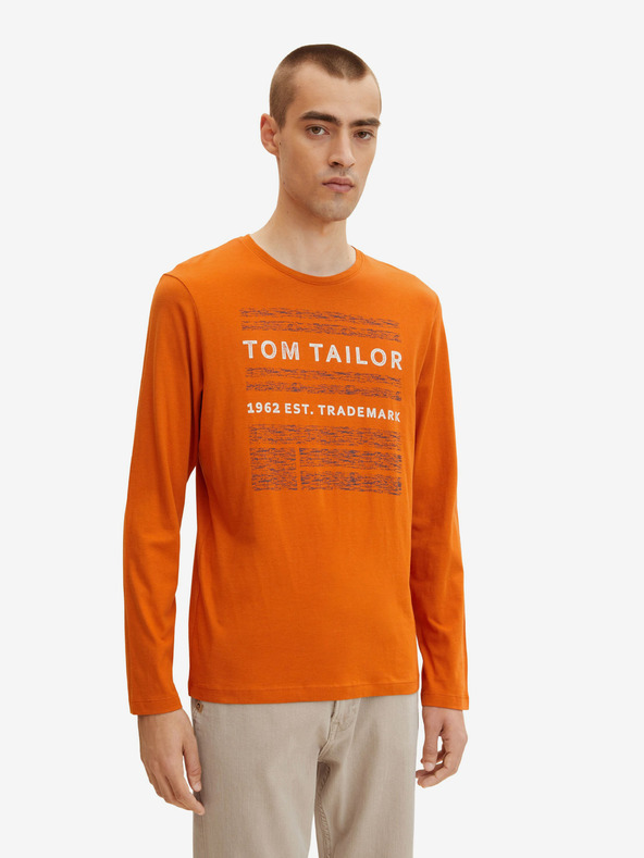 Tom Tailor Póló Narancssárga fotója