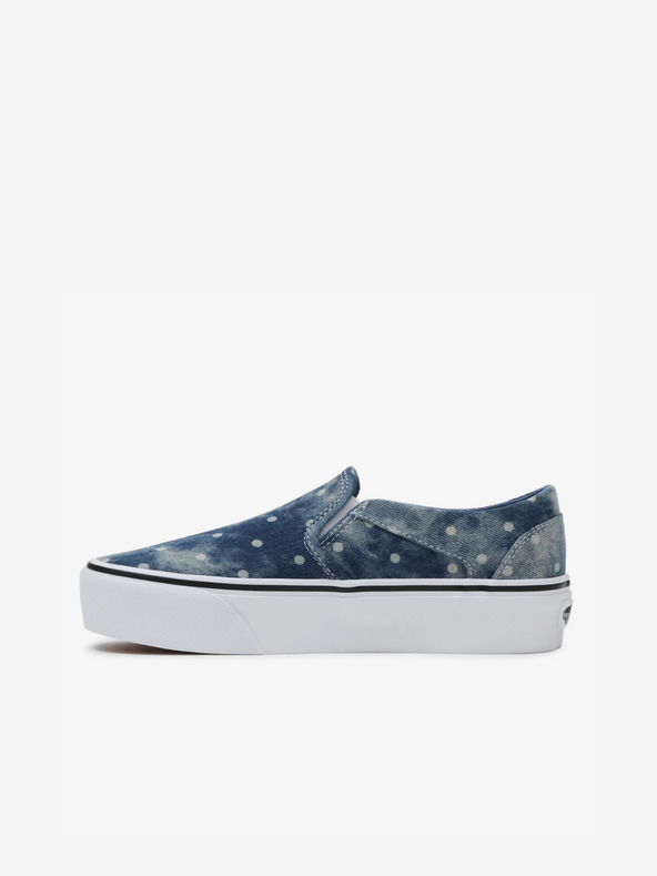 Vans Asher Platform Slip On Kék fotója