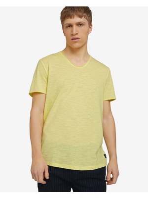 Tom Tailor Denim Póló Sárga