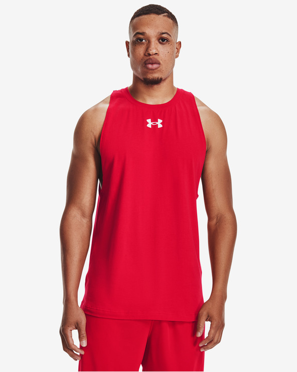 Under Armour Baseline Cotton Trikó Piros fotója