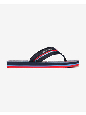 Tom Tailor Strandpapucs Kék Piros