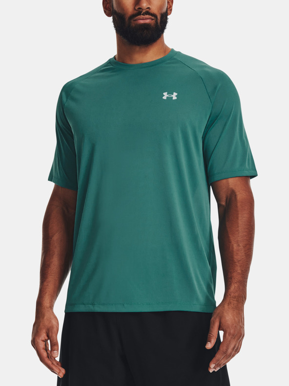 Under Armour UA Tech Reflective SS Póló Zöld fotója