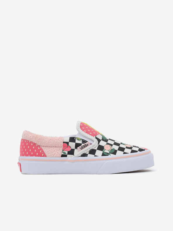 Vans UY Classic Patchwork Gyerek Slip On Rózsaszín fotója