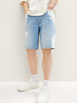 Tom Tailor Denim Rövidnadrág Kék