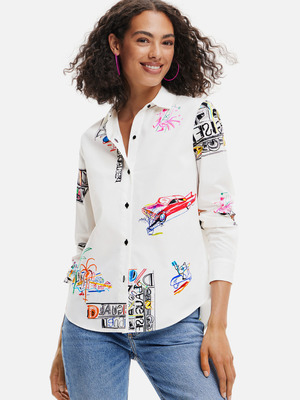 Desigual Fahrenheit Ing Fehér