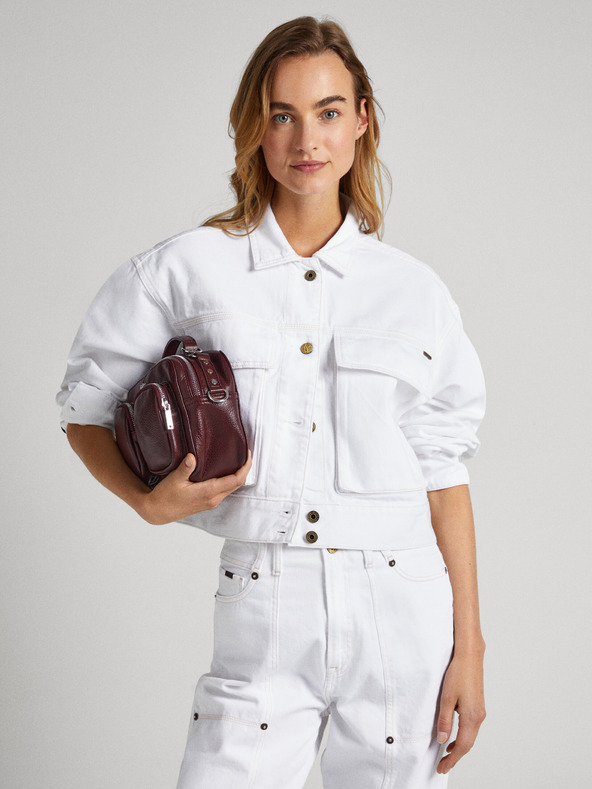 Pepe Jeans Frankie Dzseki Fehér fotója