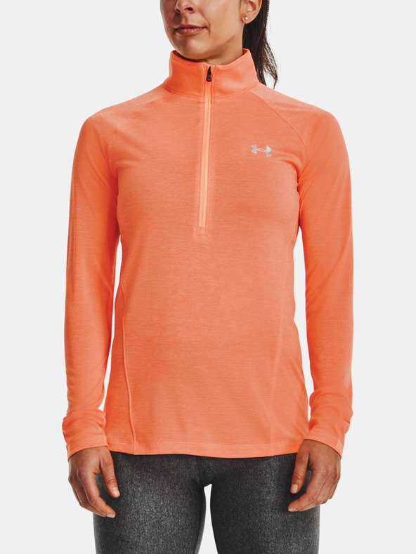 Under Armour Tech 1/2 Zip Póló Narancssárga fotója