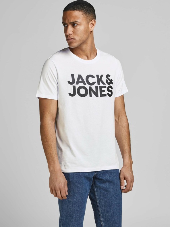 Jack & Jones Corp Póló Fehér fotója