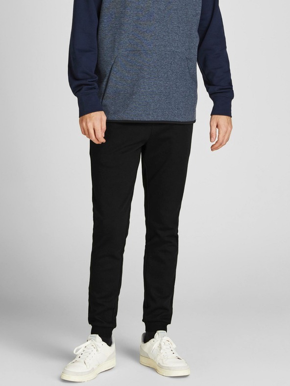 Jack & Jones New Basic Melegítő nadrág Fekete fotója