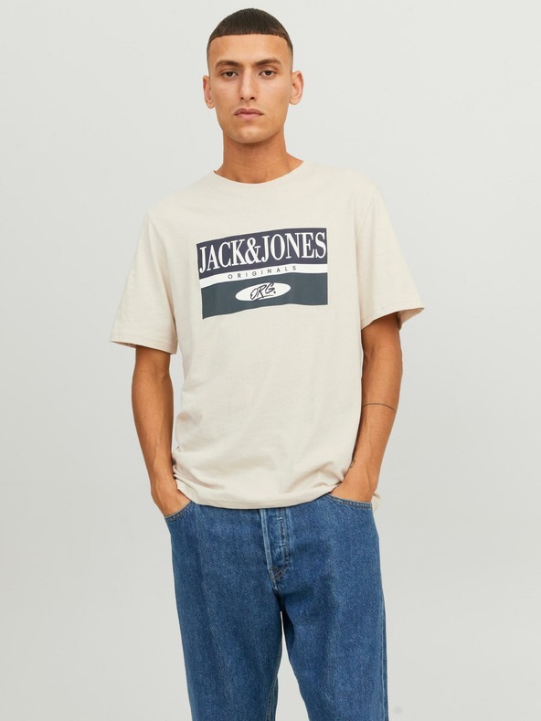 Jack & Jones Arthur Póló Bézs fotója