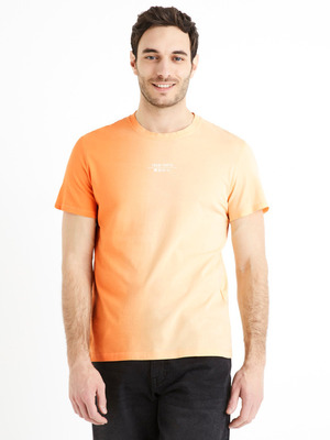 Celio Deside Póló Narancssárga