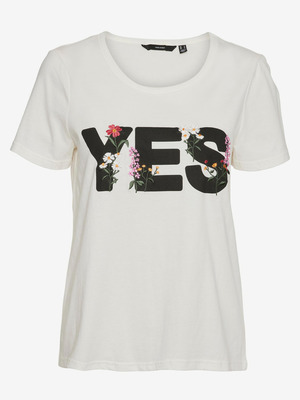 Vero Moda Uda Póló Fehér