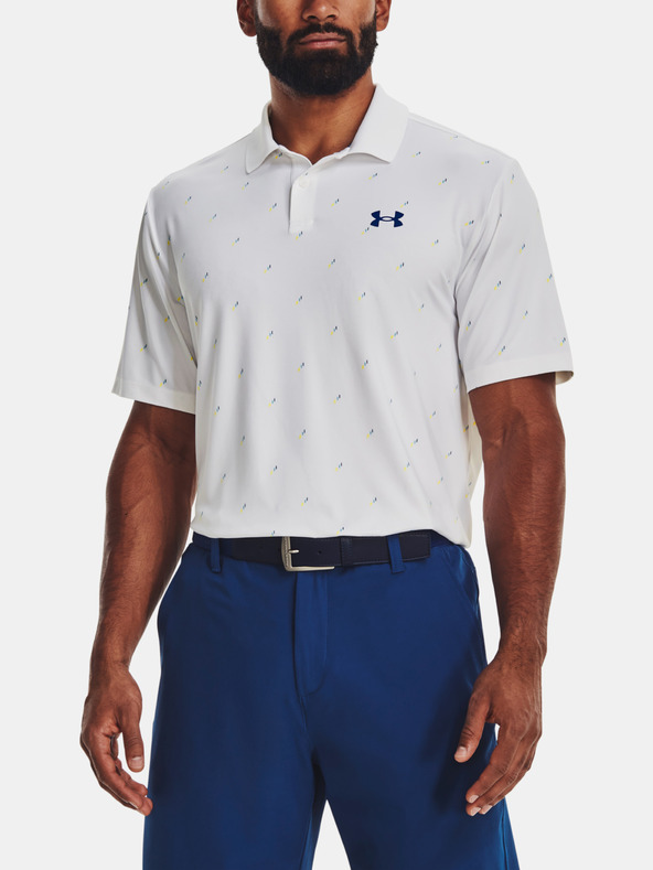Under Armour Perf 3.0 Teniszpóló Fehér fotója