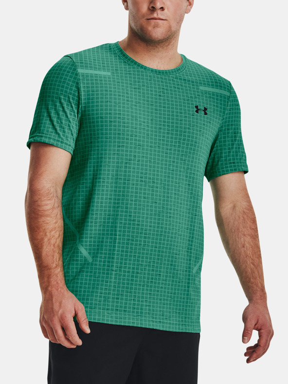 Under Armour Seamless Póló Zöld fotója