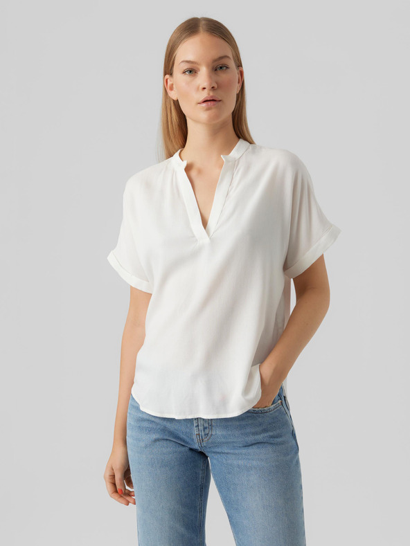 Vero Moda Beauty Blúz Fehér fotója