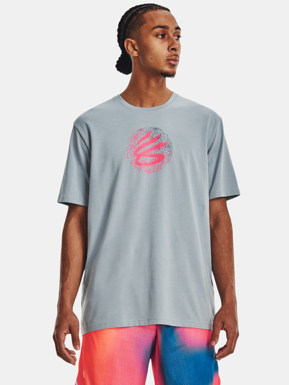 Under Armour Curry Póló Szürke fotója