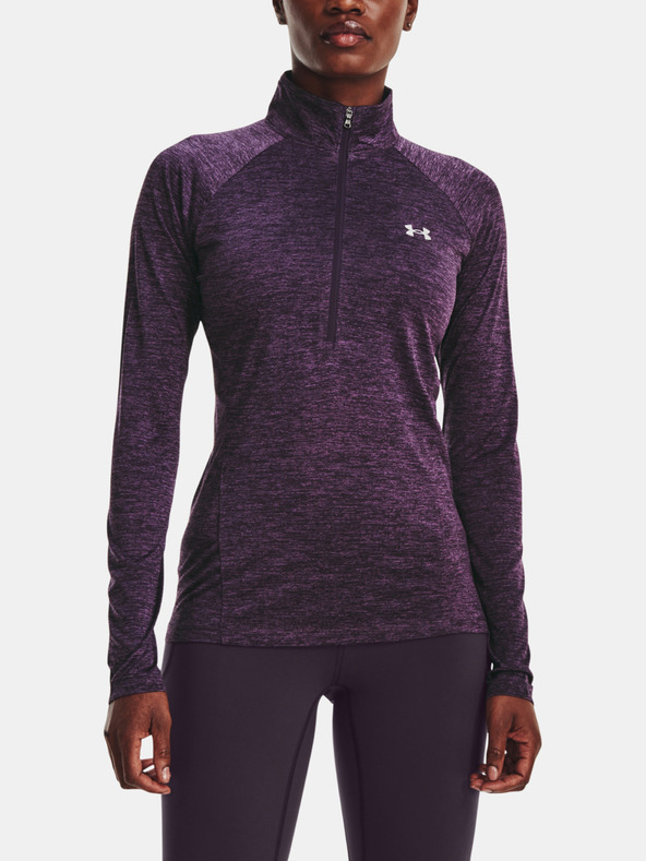 Under Armour Tech Póló Lila fotója