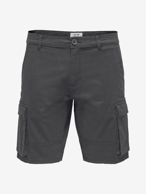 ONLY & SONS Cargo Rövidnadrág Szürke fotója