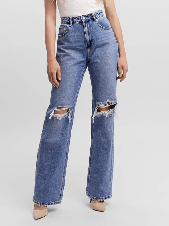 Vero Moda Kithy Farmernadrág Kék fotója