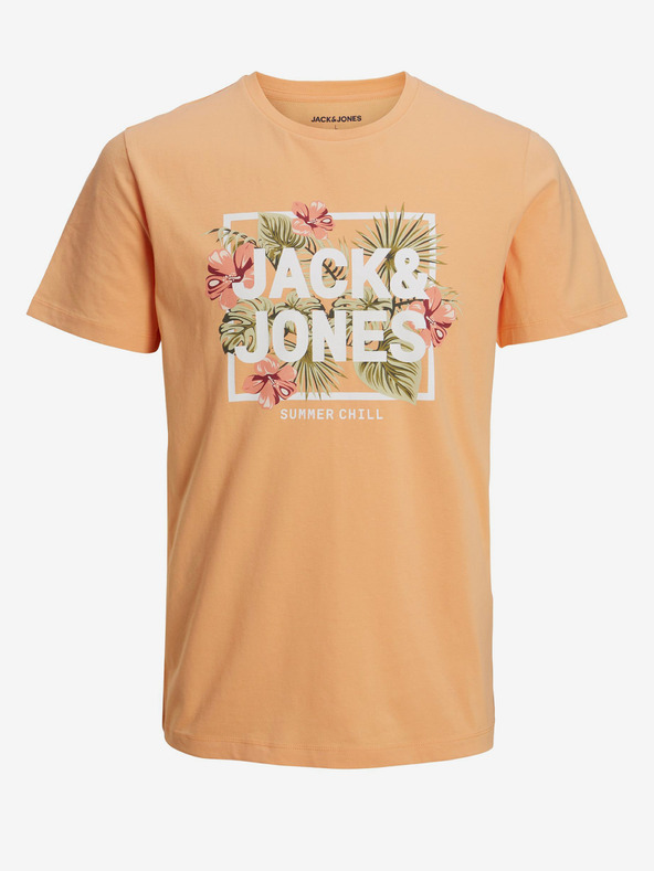 Jack & Jones Becs Póló Narancssárga fotója