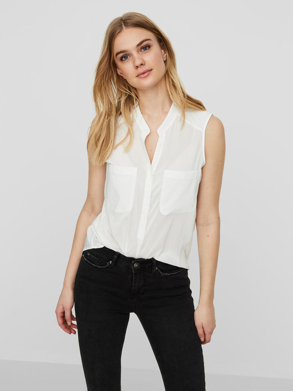 Vero Moda Erika Blúz Fehér fotója