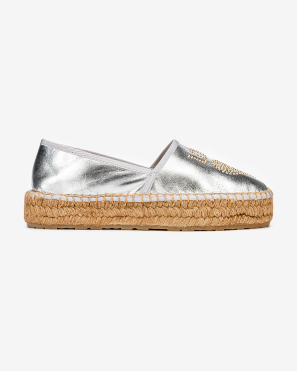 Love Moschino Espadrilles Ezüst fotója
