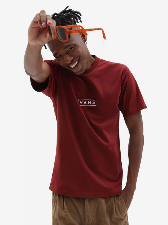 Vans Mn Classic Easy Box Póló Piros fotója