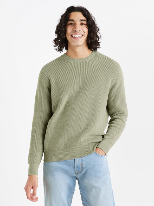 Celio Dexter Pulóver Zöld fotója