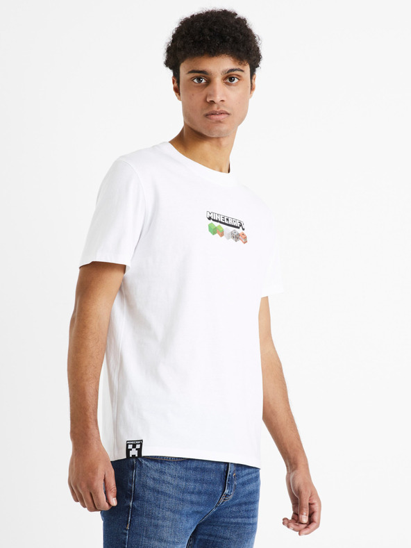 Celio Minecraft Póló Fehér fotója