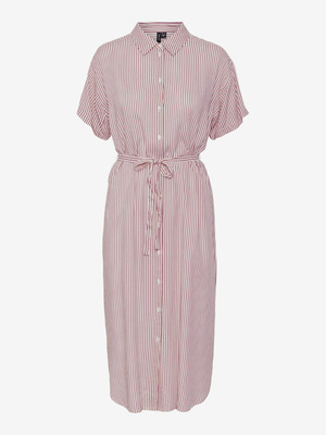 Vero Moda Bumpy Ruha Rózsaszín
