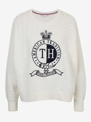 Tommy Hilfiger Pulóver Fehér